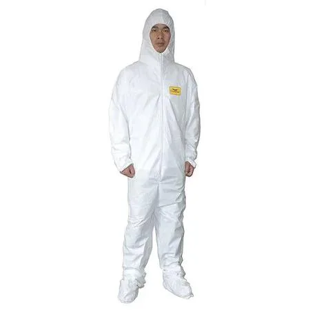 Condor Condor 30C582 Hooded Disposable Coveralls 2XL Microporous Film Laminate — product photo