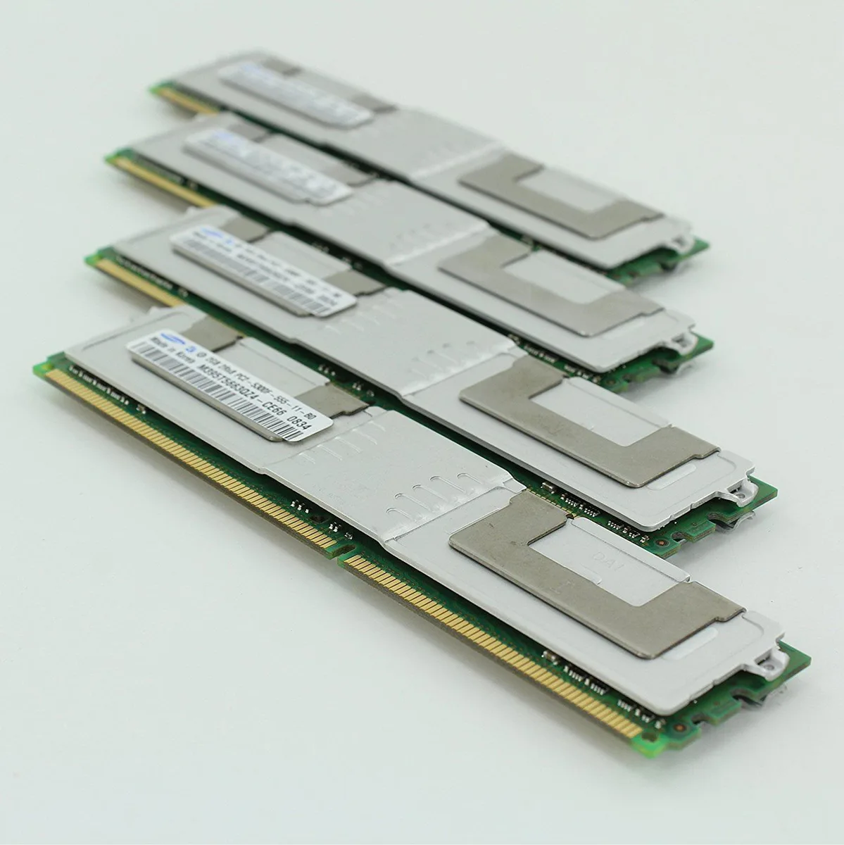 SAMSUNG SAMSUNG 8GB DDR2 desktop RAM kit (4 x 2GB) PC2-5300F CL5 M395T5663QZ4 — product photo