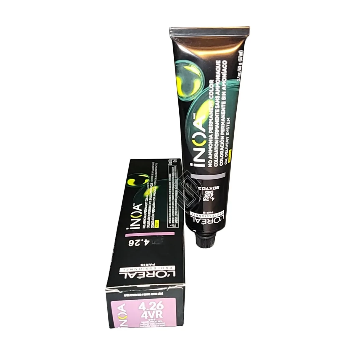L'Oreal L'Oreal Inoa 4.26/4VR Iridescent Red Brown 2.1oz 60g hair care — product photo