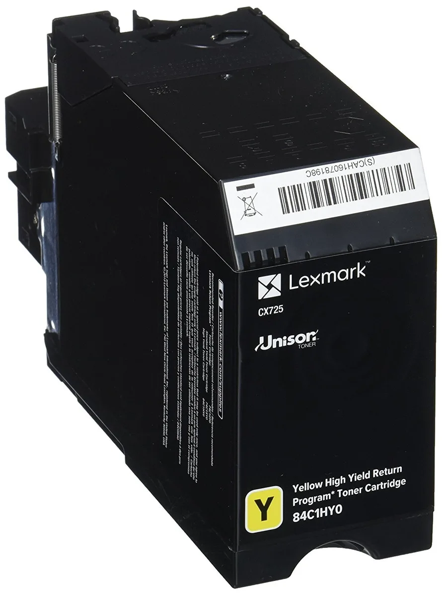 Lexmark Lexmark CX725 High-Yield Yellow Toner Cartridge 16000 Pages — product photo