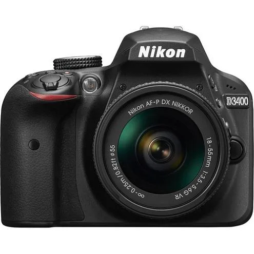 Nikon Inc Nikon D3400 24.2MP DSLR camera with 18-55mm lens — product photo