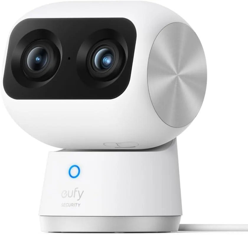 eufy eufy Security Indoor Cam S350 Dual Cameras 4K UHD 8× Zoom 360° PTZ network camera — product photo