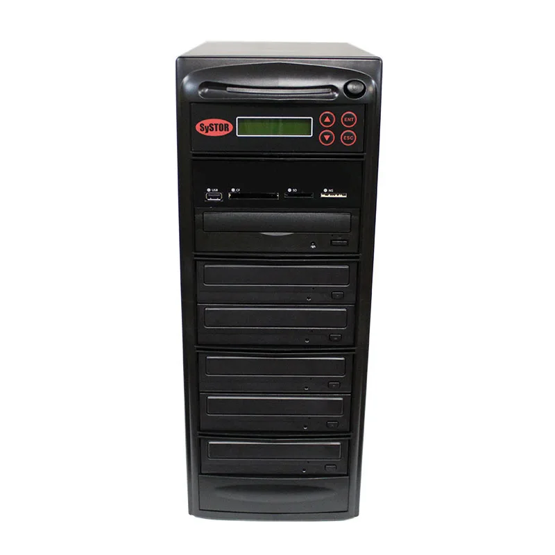 Systor Systor BD-MBC-5 Multi Media Flash Backup Center + 1 to 5 SATA Blu-ray Duplicator — product photo