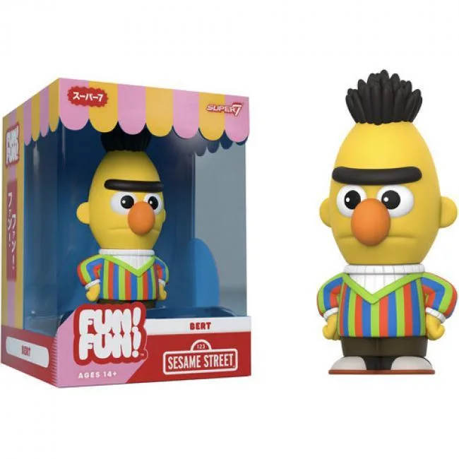 Super7 Super7 Sesame Street Fun! Fun! Wv2 Bert FF-SEST-10814 action figure — product photo