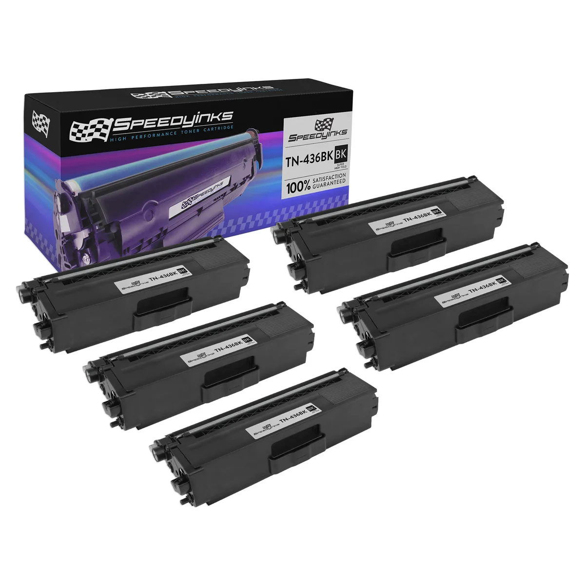 SpeedyInks SpeedyInks Compatible Toner Cartridge for Brother TN-436 Super High Yield Black 6500 Pages — product photo