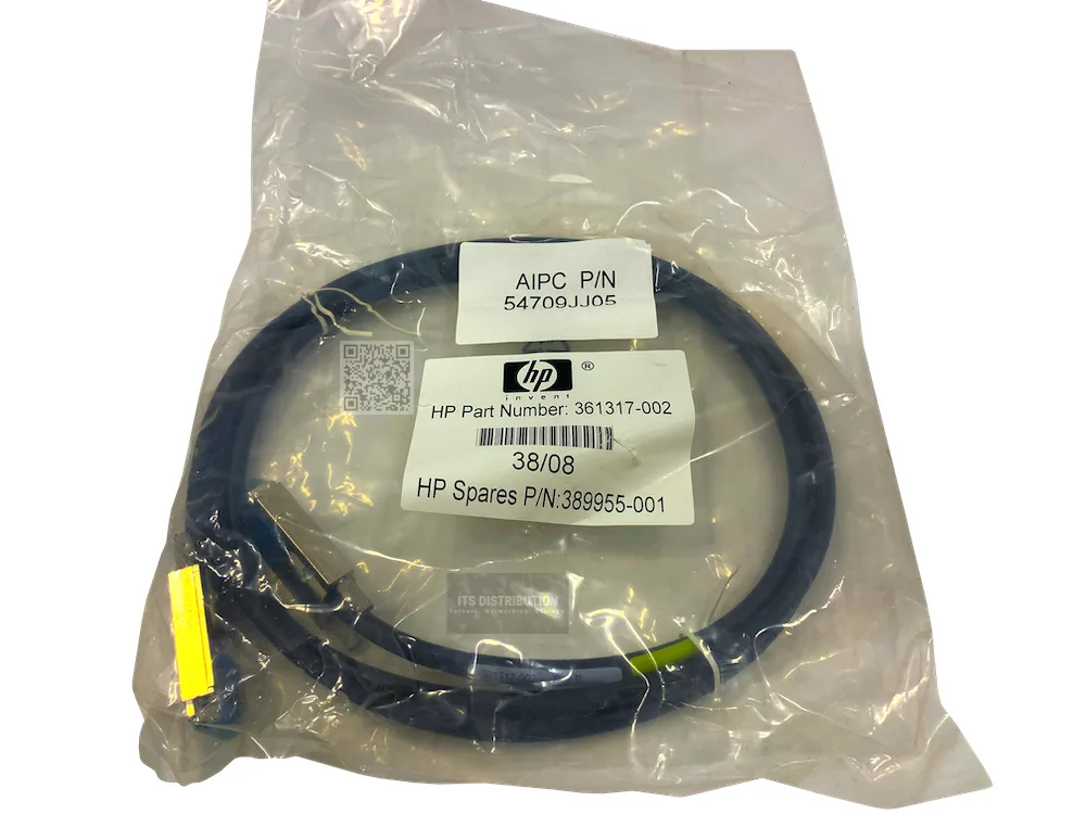 HP HP 361317-002 2m 4-lane external SAS cable SFF-8470 — product photo