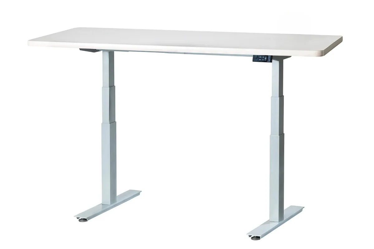 QualGear QualGear QG-NE01-LG Standing Desk Light Gray 60x28x50 office furniture — product photo