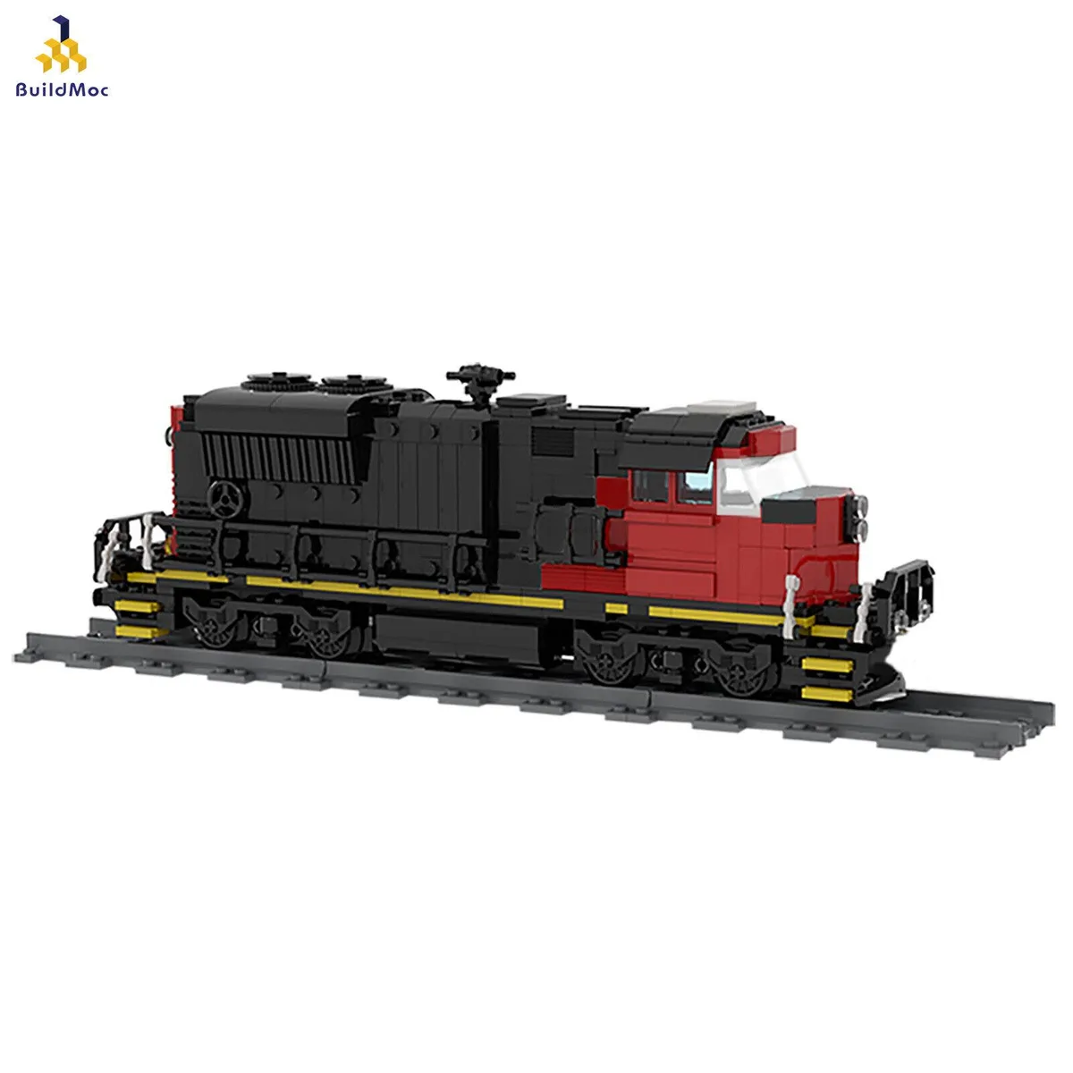ZITIANYOUBUILD ZITIANYOUBUILD MOC-47989 EMD SD70M-2 CN Cargo Train Building Set — product photo
