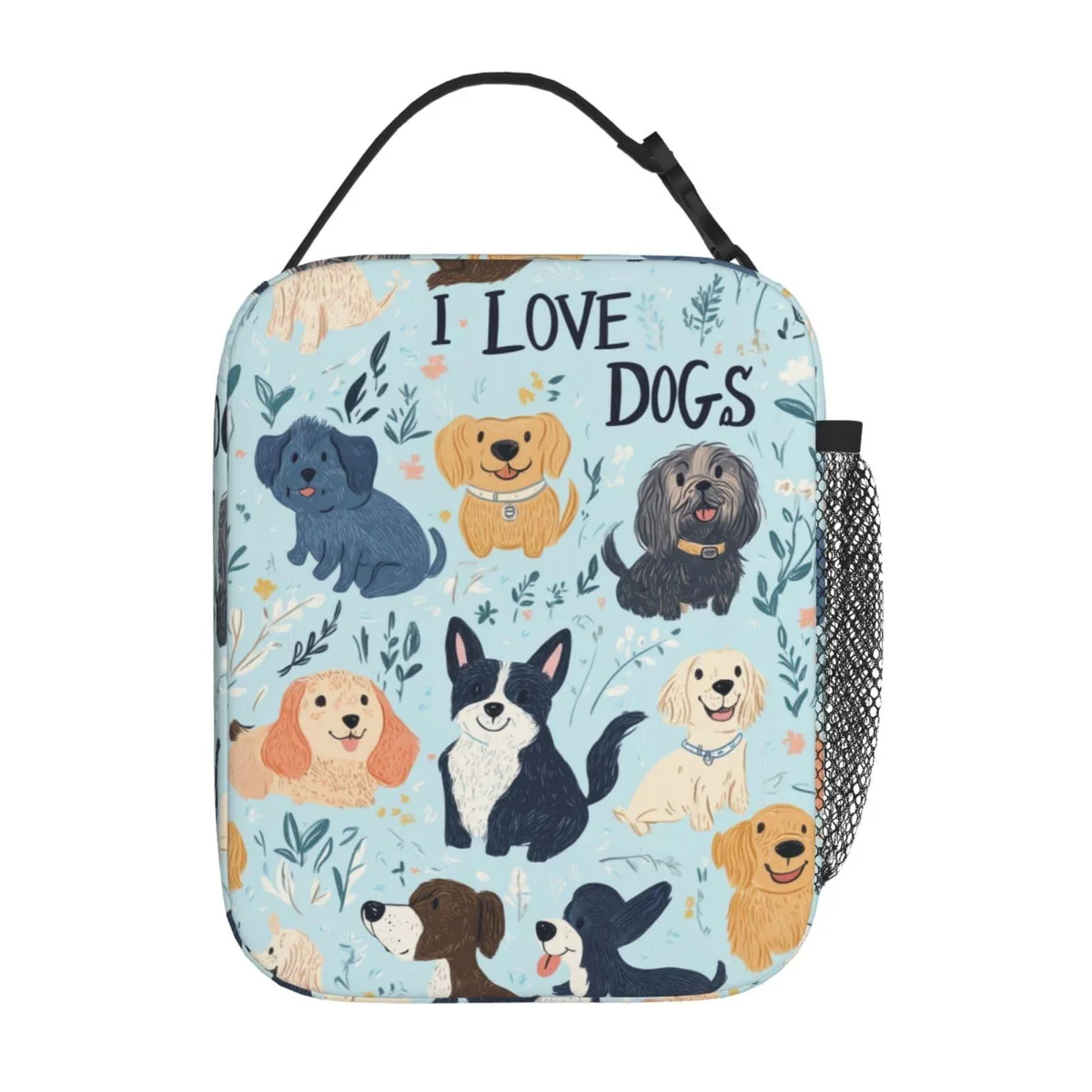 No Sew No Sew XLinTech-ZW-006 Cats &amp; Dogs Insulated Lunch Bag — product photo