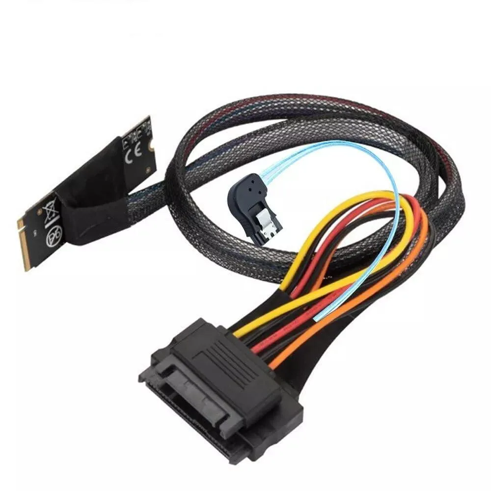 Vszerda Vszerda M.2 to U.2 Adapter SFF-8643 to SFF-8639 SATA 15P 7P 50CM — product photo