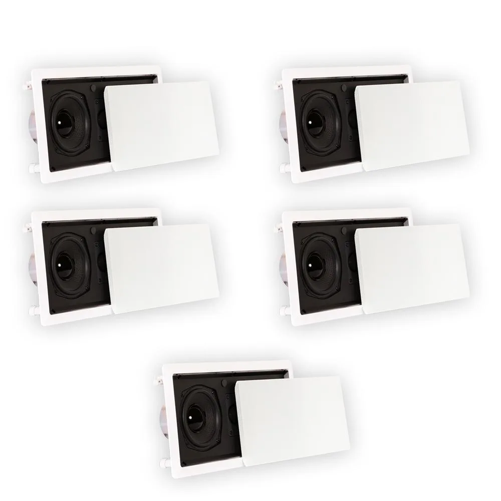 Goldwood Sound, Inc. Goldwood Sound, Inc. TSLCR5 Flush Mount Center Channel Speaker 5 Pack — product photo