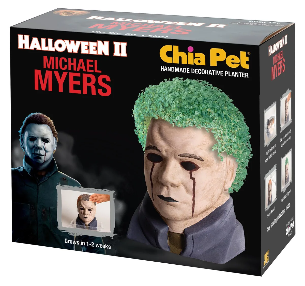 Joseph Enterprises Joseph Enterprises CP940-08 Chia Pet Planter Halloween II Michael Myers general craft — product photo