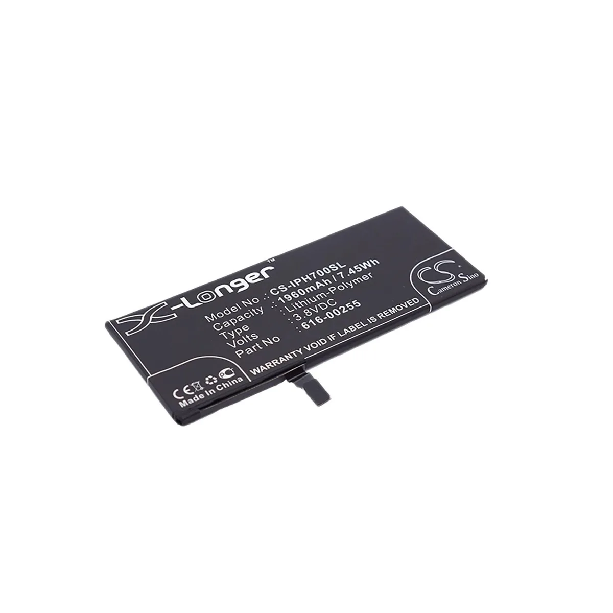Cameron & Co Cameron & Co DS-CS-IPH700SL 1960mAh 3.8V cell phone battery — product photo