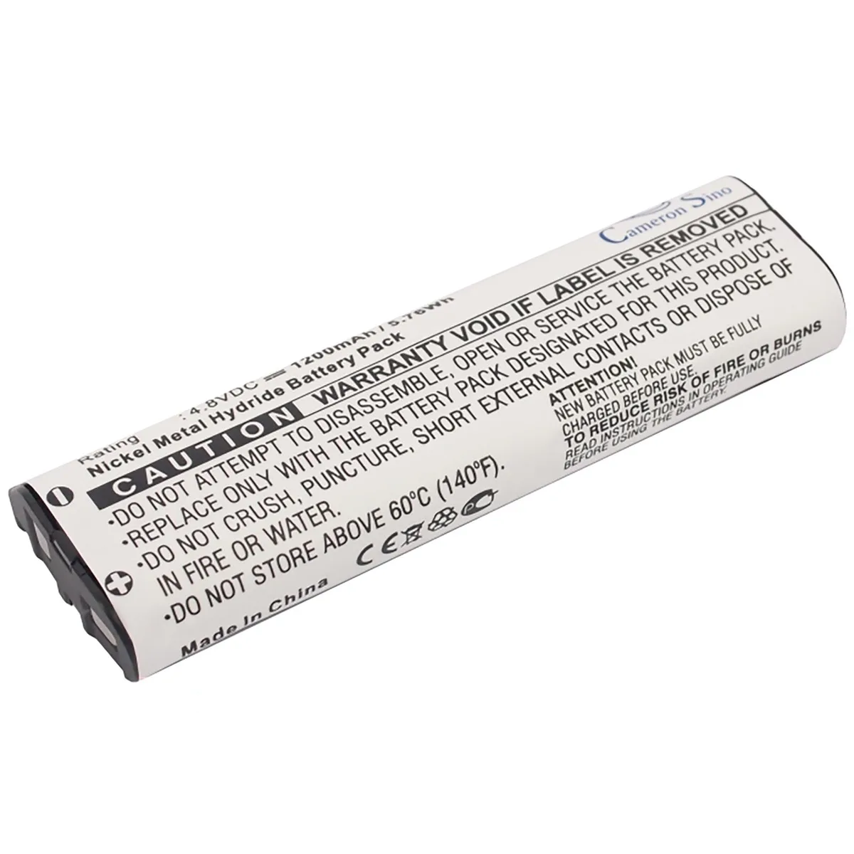 CameronSino CameronSino 1200mAh 4.8V Ni-MH cell phone battery — product photo
