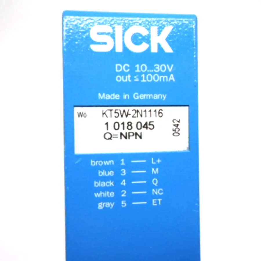 Sick Sick KT5W-2N1116 Contrast Sensor NPN — product photo