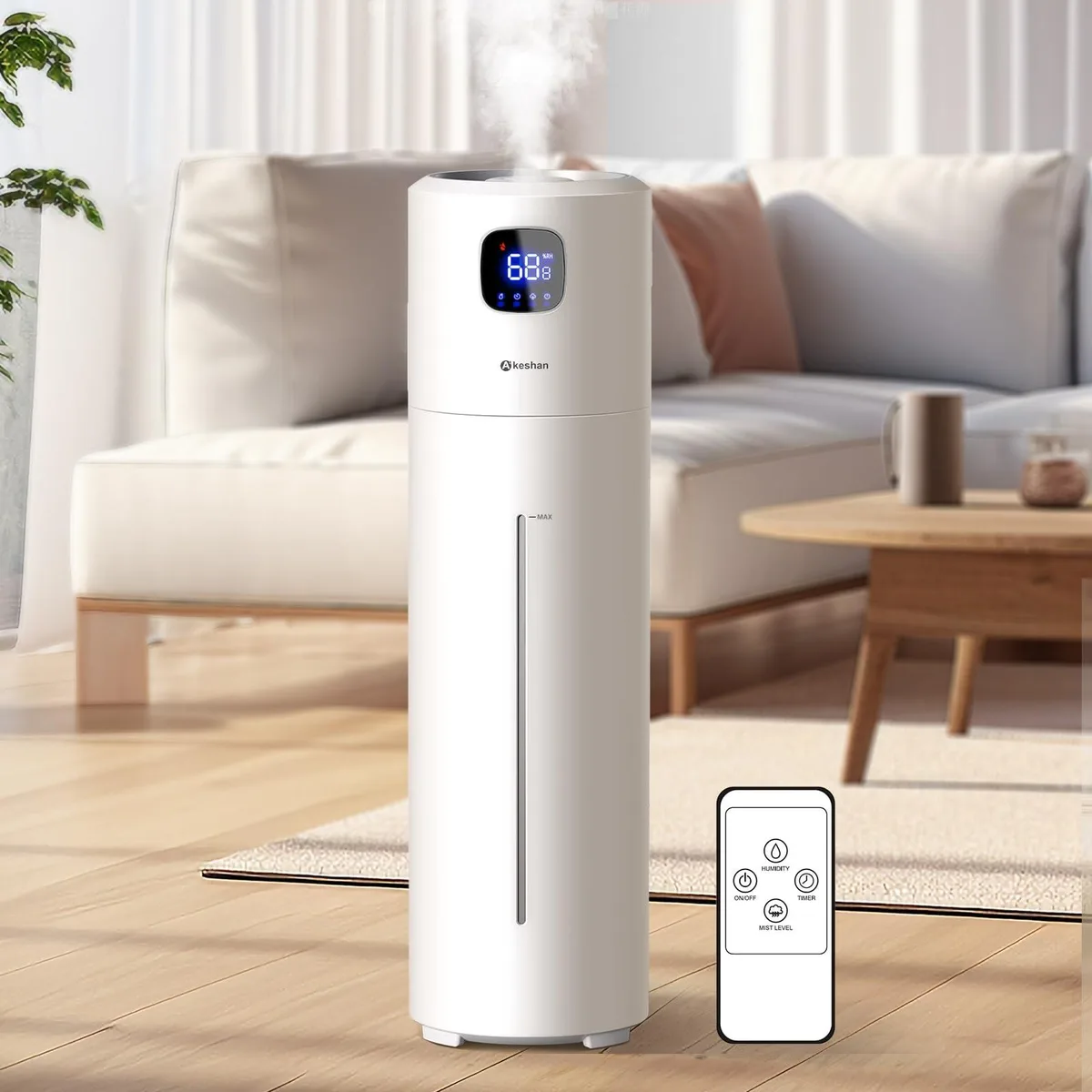  MAXI-MATIC ZG-562 9L Ultrasonic Cool Mist Humidifier 350ml/h White — product photo