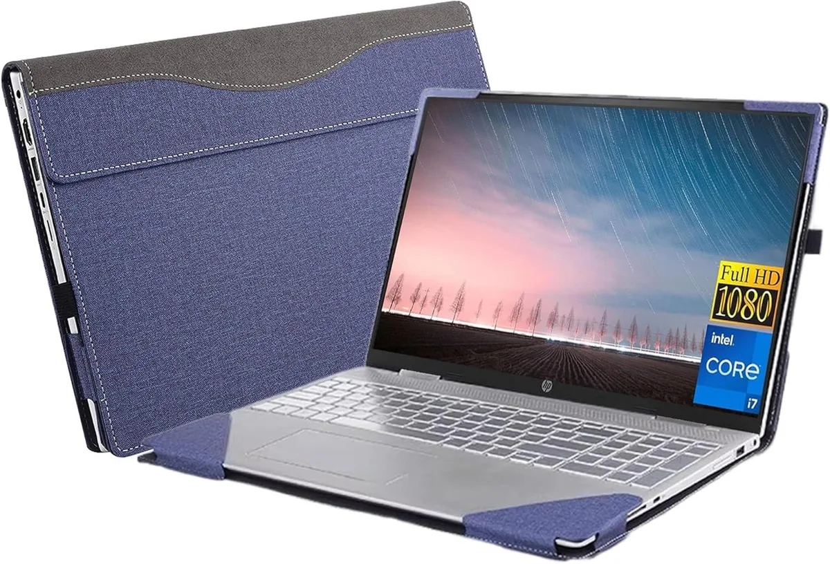 BONAEVER BONAEVER Laptop Case 17.3 inch HP 470 G8 G9 G10 ENVY Blue — product photo