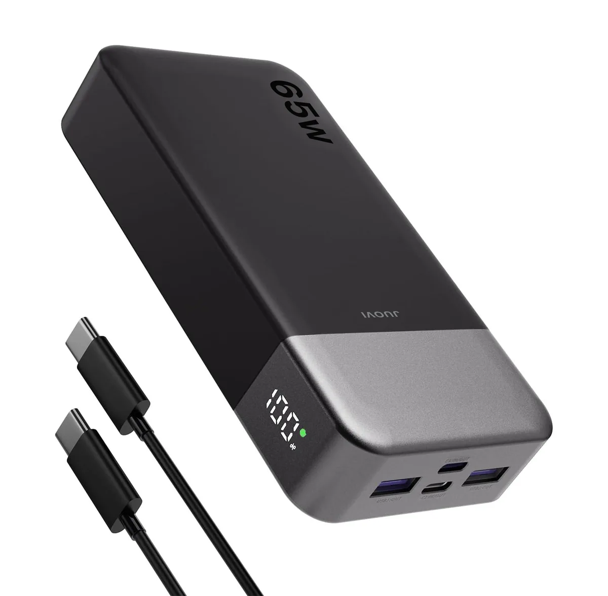 JUOVI J2931 20000mAh 65W power bank — product photo