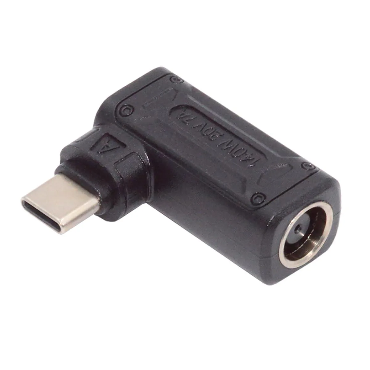 LORDWORLD LORDWORLD 90° DC Jack 7.9x5.4mm to USB-C 140W Adapter — product photo