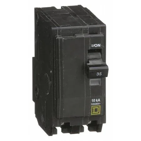 SQUARE D Square D QO235 35 A 2-Pole Plug-In Circuit Breaker — product photo