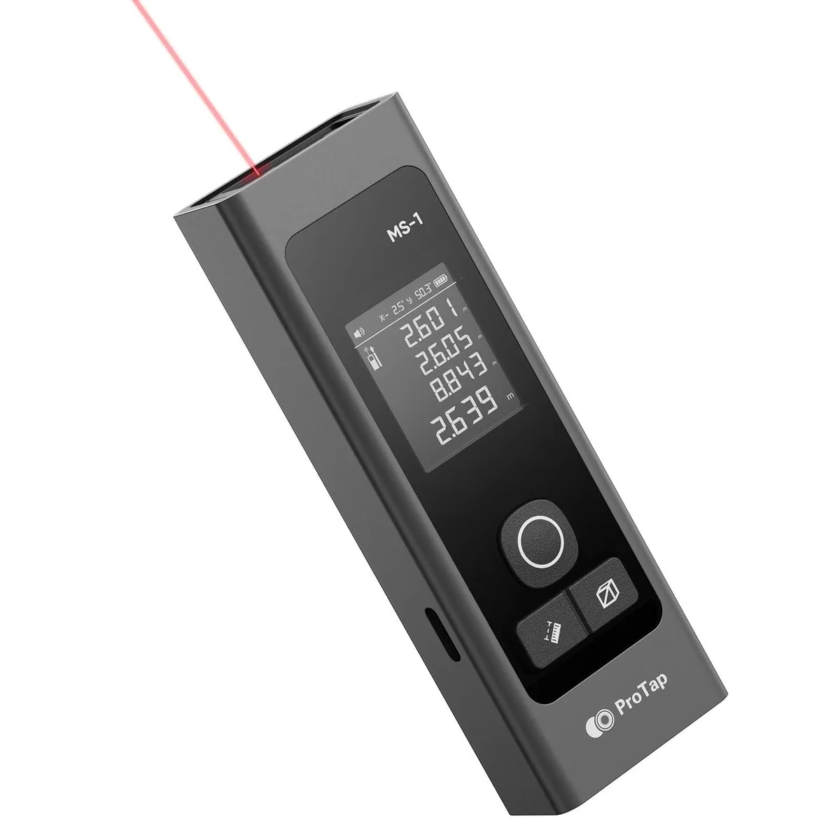  ProTap Laser Measure 393 ft 1.4" LCD Type-C Rechargeable — product photo
