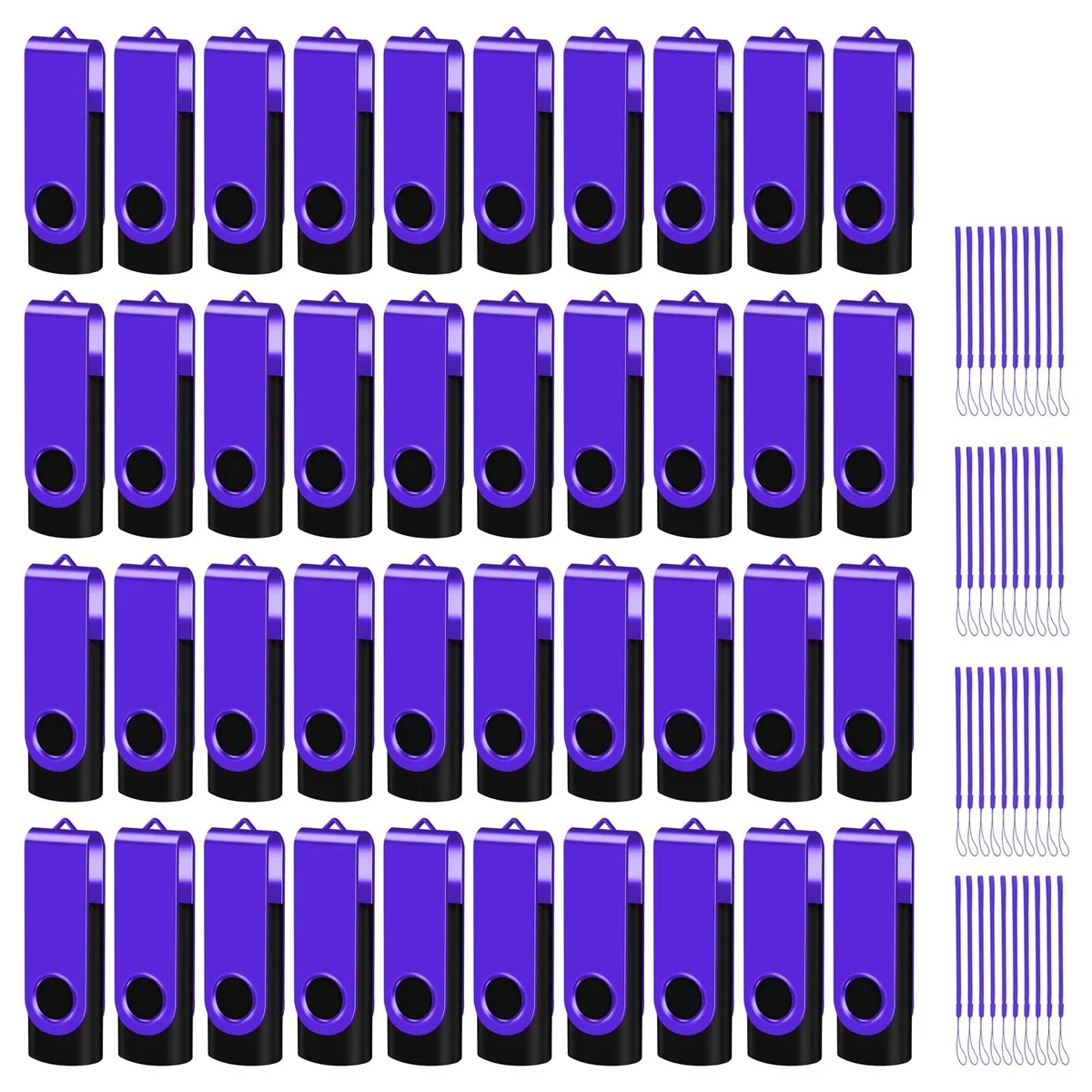 Alphacool Alphacool 2 in 1 accessory 100 pack 8GB USB 2.0 360° rotation — product photo