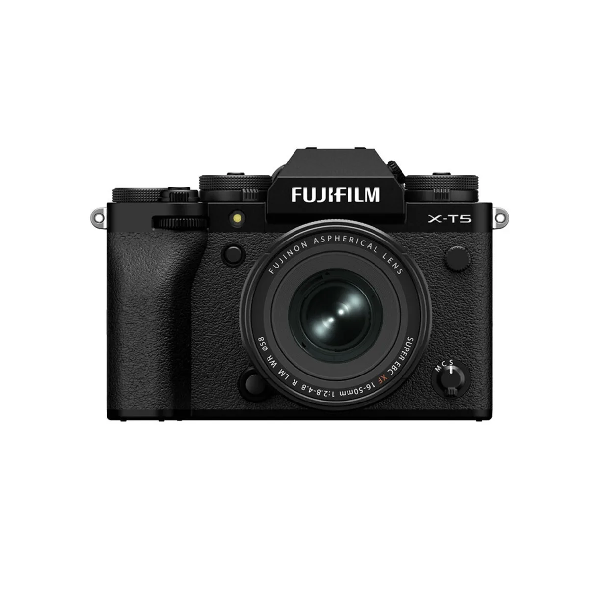 FUJIFILM FUJIFILM X-T5 40.2MP Mirrorless Camera XF16-50mmF2.8-4.8 R LM WR Lens Kit Black — product photo