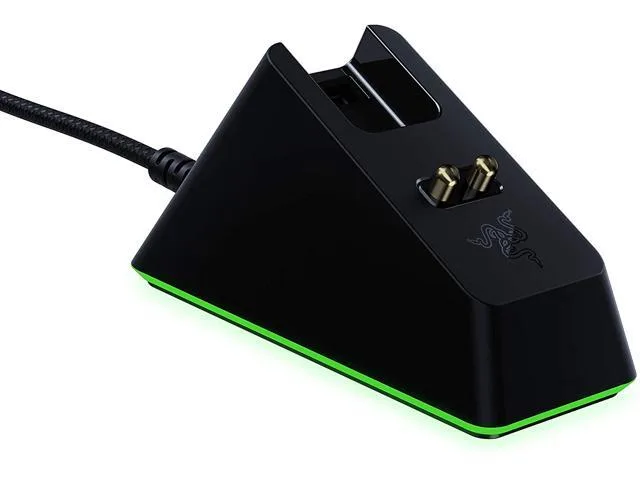 Corn Electronics Corn Electronics Mouse Charging Dock Chroma Classic Black — product photo
