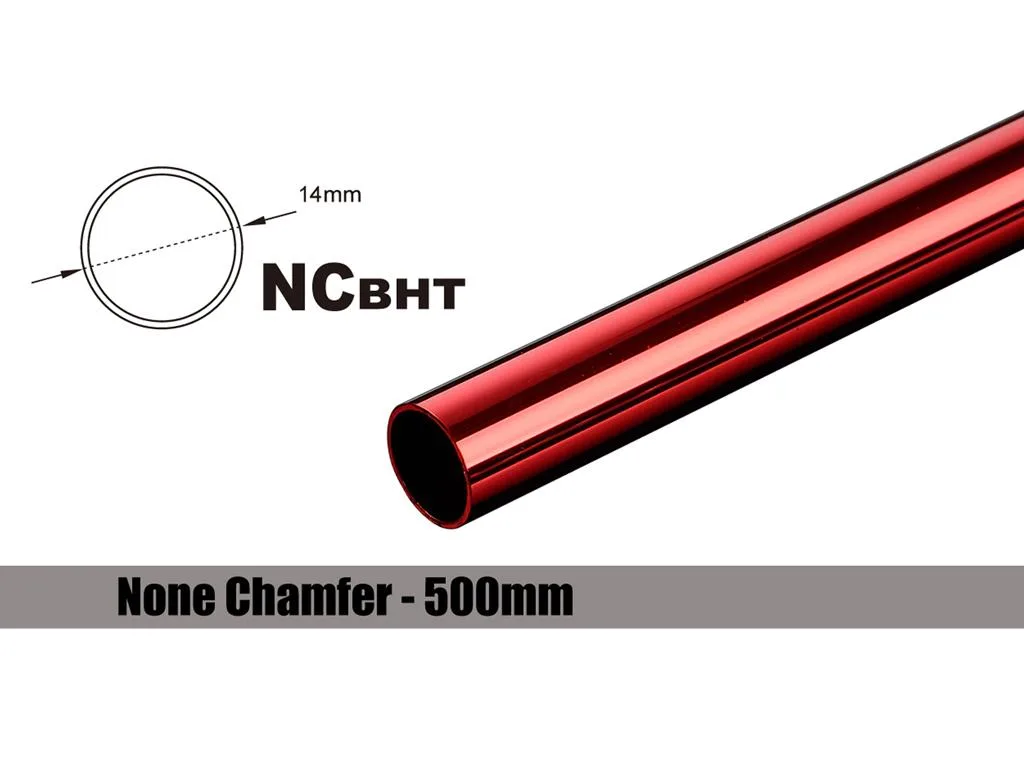 Bitspower Bitspower None Chamfer Brass Hard Tubing OD14mm Deep Red 500mm — product photo