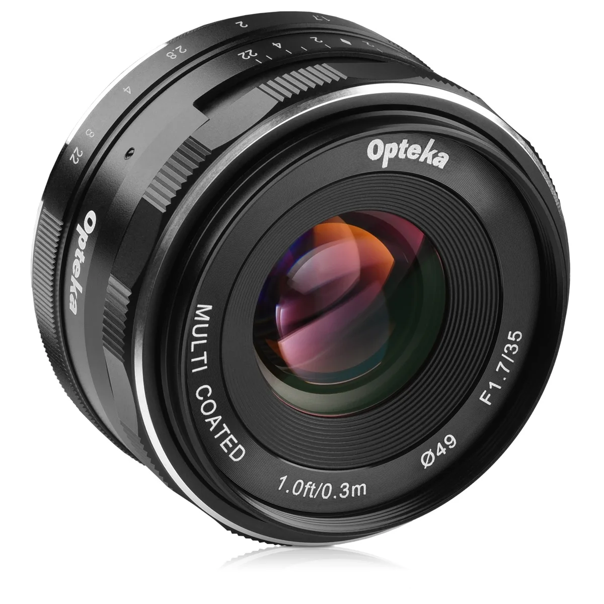 Opteka Opteka OPTM3517O 35mm f/1.7 Manual Focus Lens Micro Four Thirds — product photo
