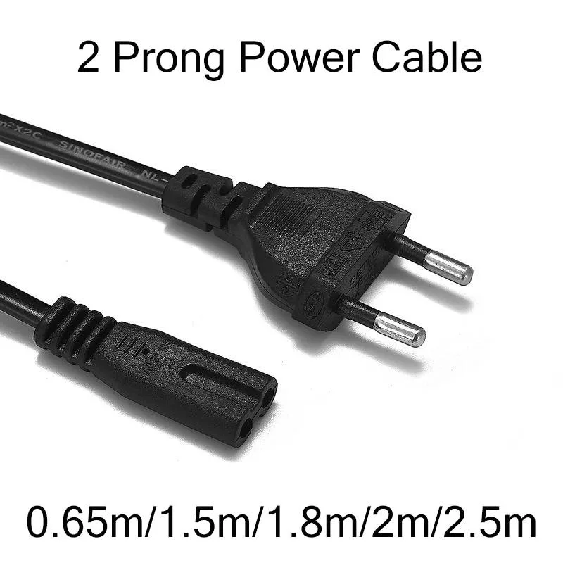Defendwe Defendwe IEC C7 EU Power Cable 1.5m 1.8m 2m 2.5m 5m — product photo