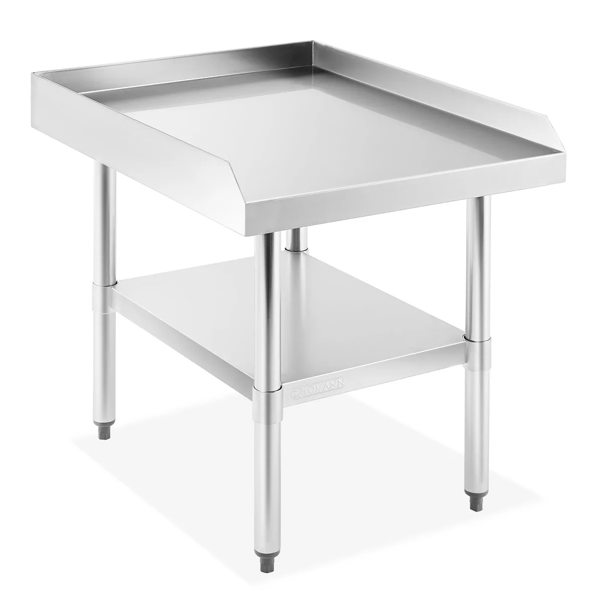 Gridmann Gridmann NSF 16-Gauge 430 Stainless 24x30 Equipment Stand with Undershelf — product photo