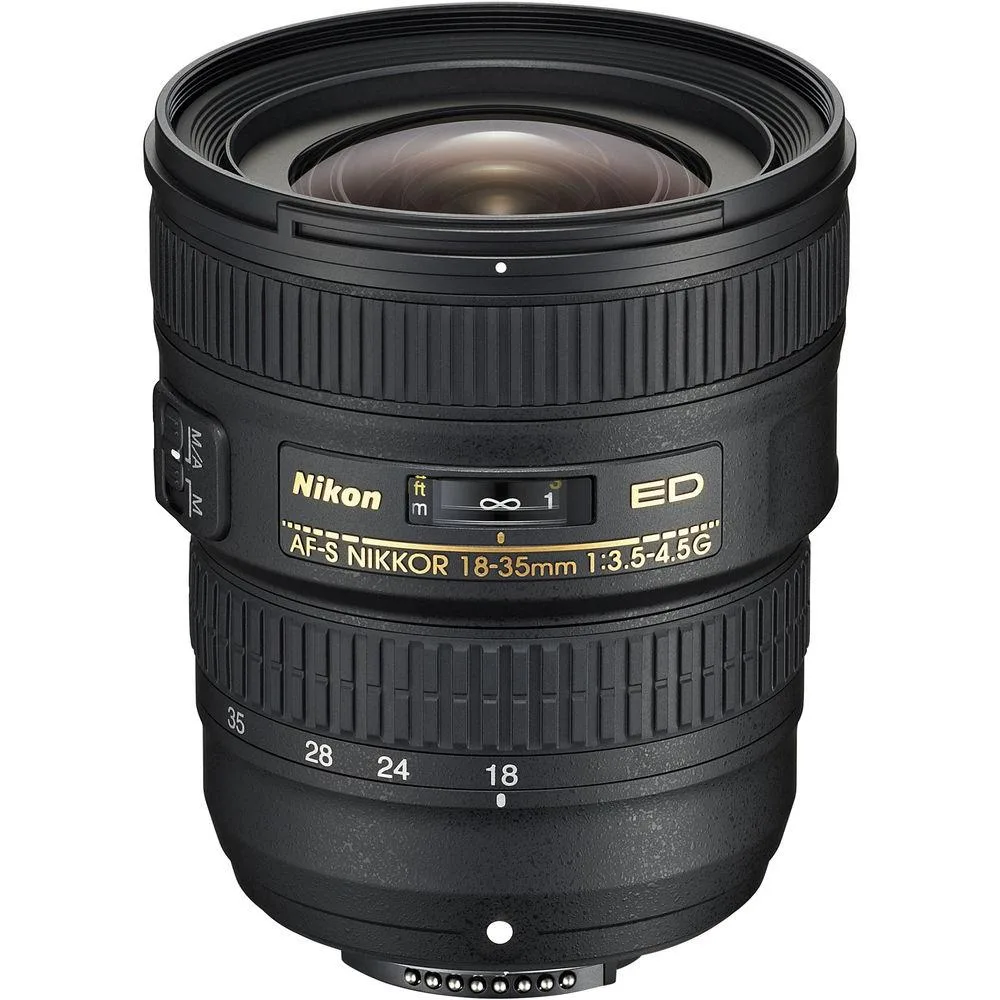 Nikon International Nikon AF-S NIKKOR 18-35mm f/3.5-4.5G ED camcorder lens — product photo
