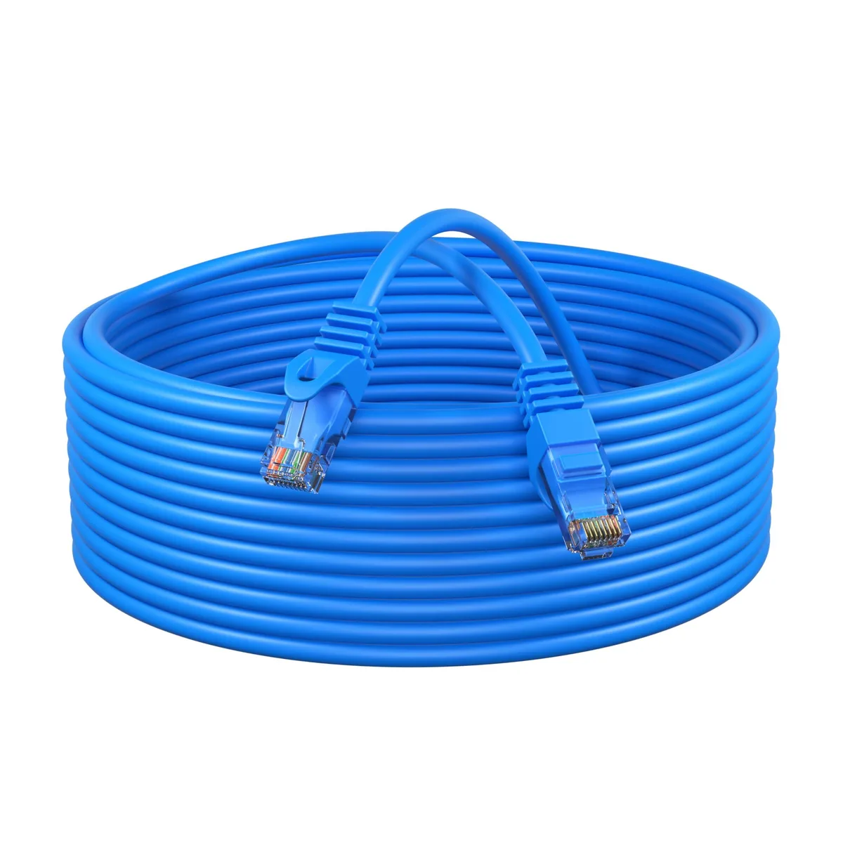  Cables Direct Online Cat6 50ft 550MHz Ethernet Cable Blue — product photo