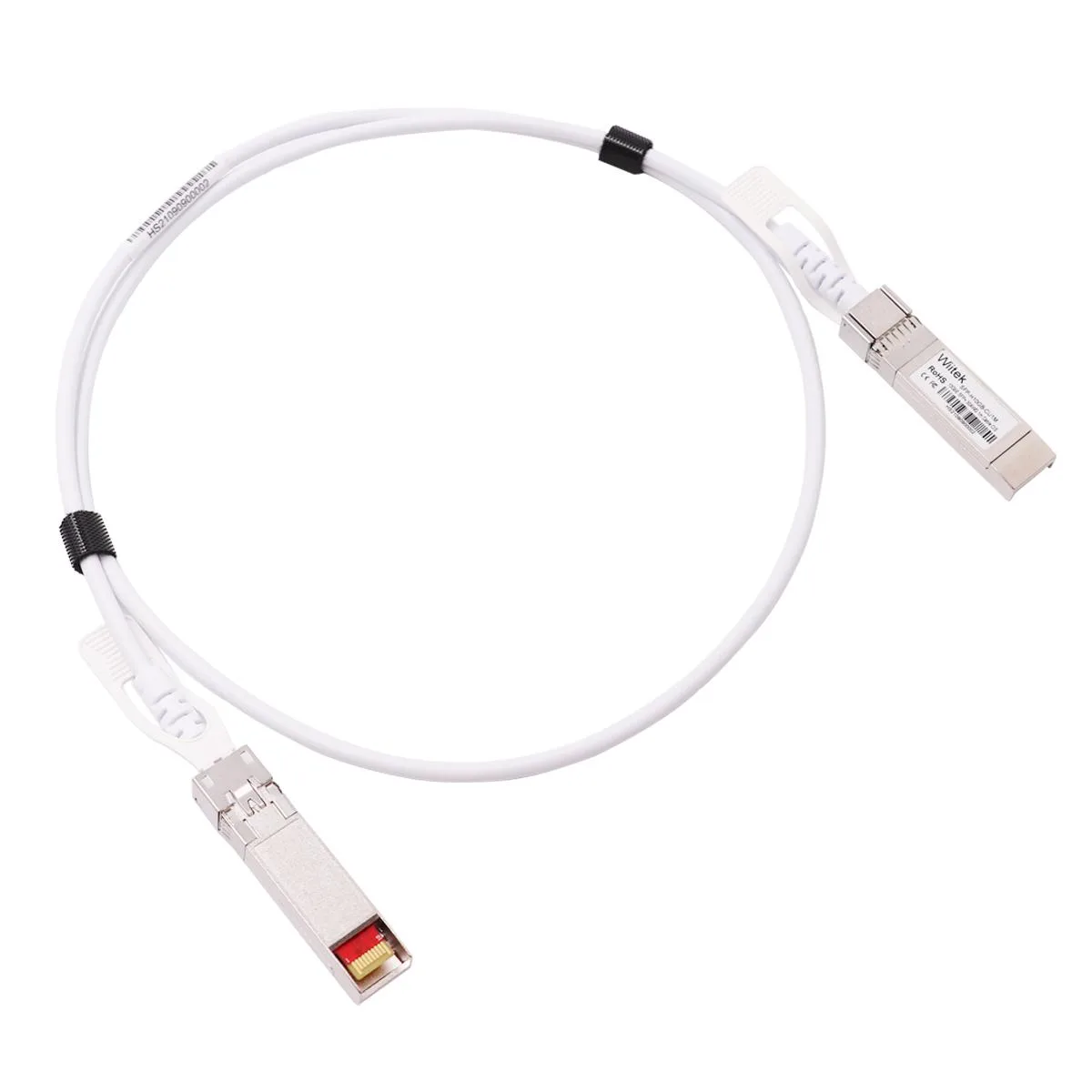 Wiitek Wiitek WSFP-H10GB-CU1M 1m 10GbE SFP+ DAC Twinax Cable White — product photo