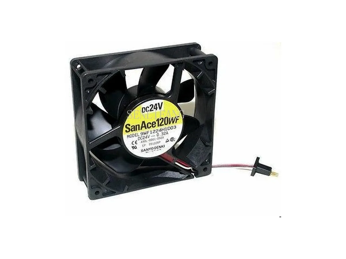 Fans Fans 9WF1224H1D05 24V .32A 120x120x38mm 3-Wire Server Square Fan — product photo