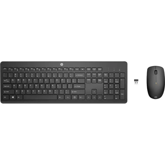 HP HP 230 Wireless Keyboard and Mouse Combo Black 18H24AAABA — product photo