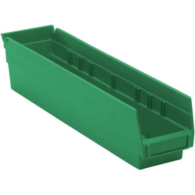 Quantum Storage Systems Quantum Storage Systems QSB103GN Green Shelf Bin 17 storage — product photo