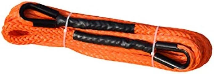 usbroway usbroway Synthetic Winch Rope Extension 1/2'' 50ft Orange 25000lb — product photo