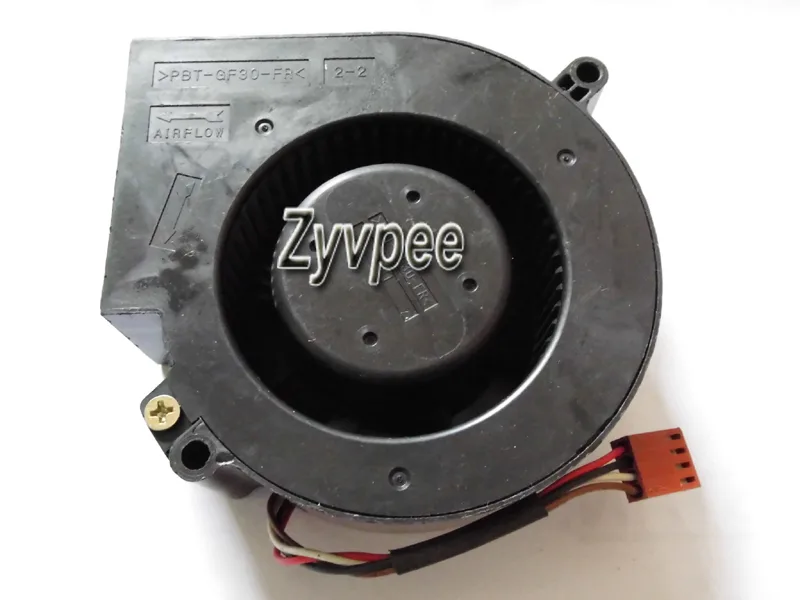 Zyvpee Zyvpee BG0903-B047-POS 97mm 33mm 12V 2.1A 4 Pin Ball Bearing Blower Case Fan — product photo