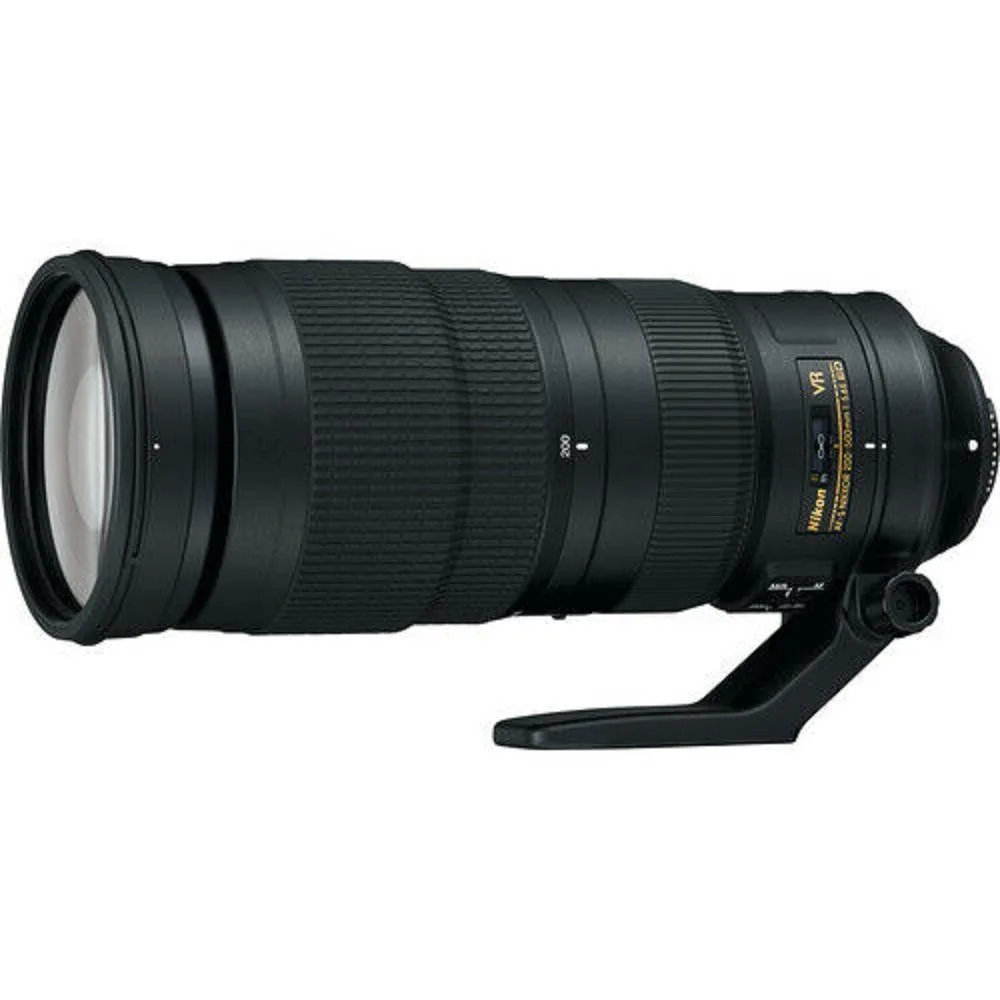 Nikon Global Nikon AF-S NIKKOR 200-500mm f/5.6E ED VR 20058 camera lens — product photo