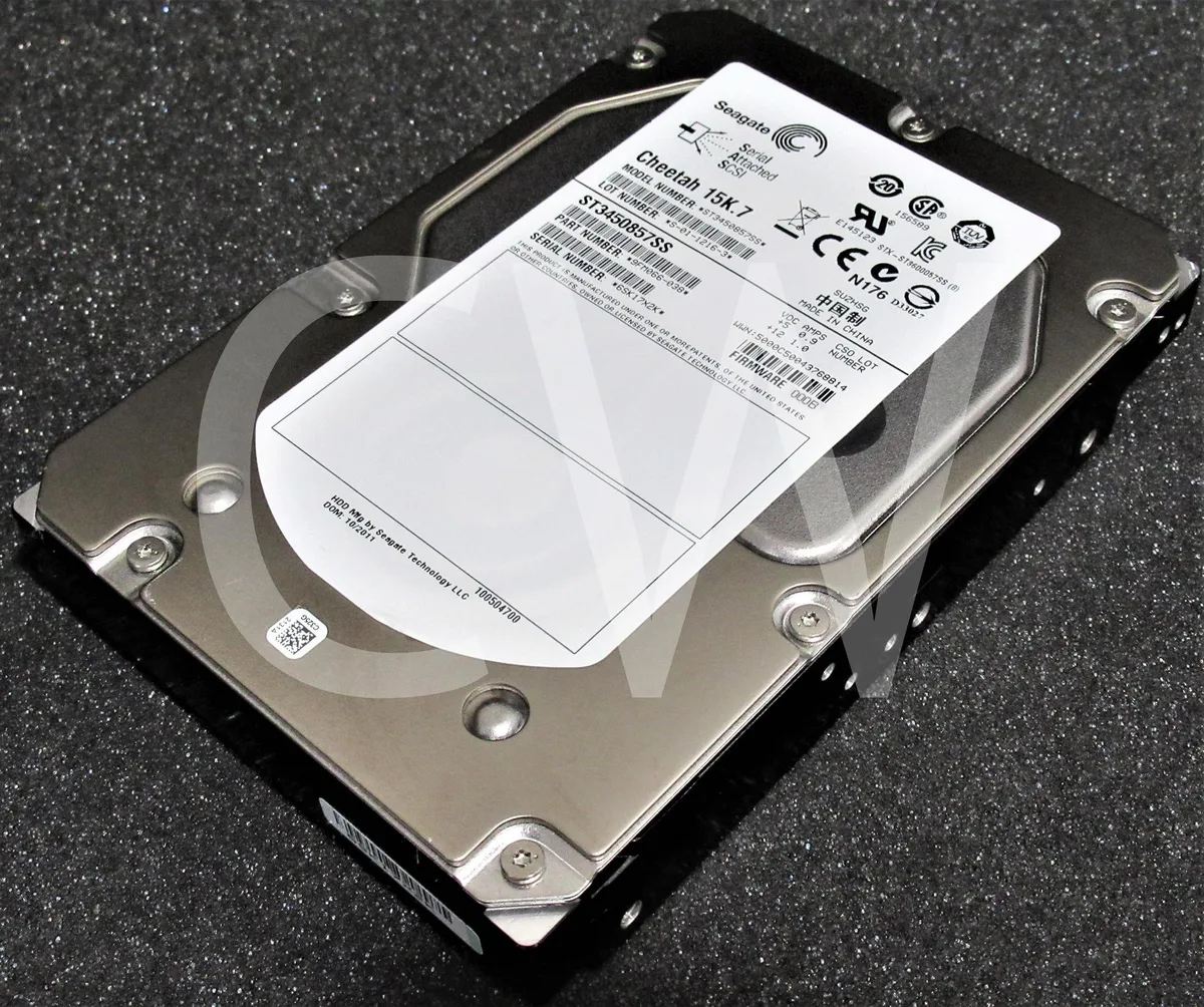 Seagate Seagate ST3450857SS 450GB 15000RPM SAS 3.5in internal hard drive — product photo