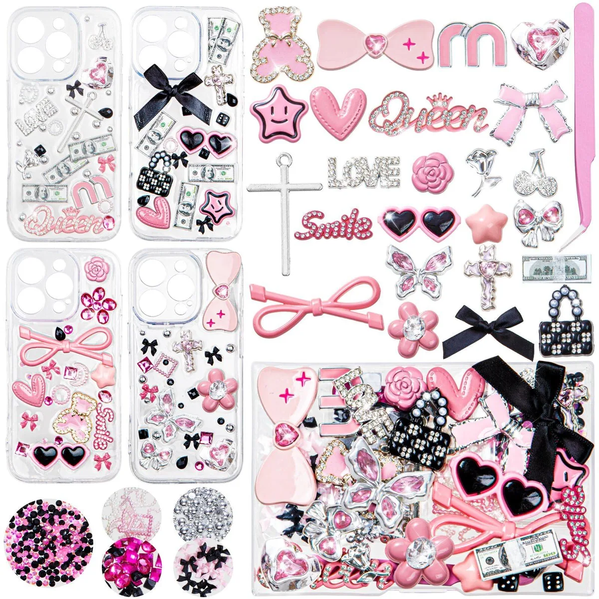  Junk Case Charms Kit 2850 pieces Silver .082 kg — product photo