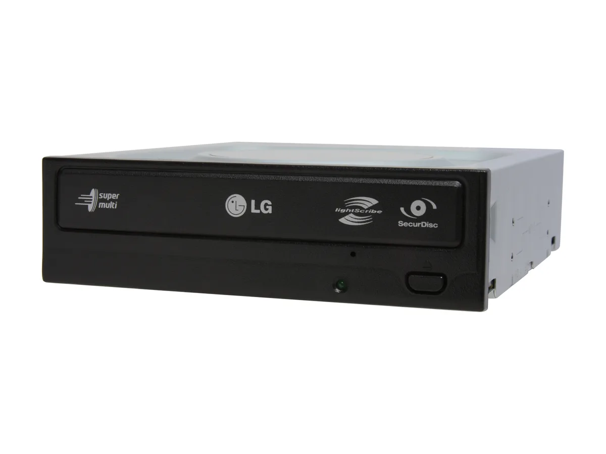 LG Electronics LG Electronics GH22LP20 22X DVD burner black IDE LightScribe — product photo
