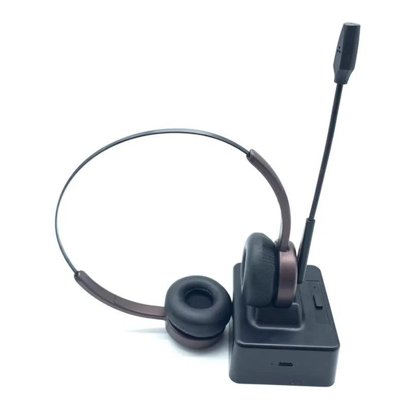 WIILGN WIILGN HT202 Bluetooth 5.0 headset with charging base — product photo