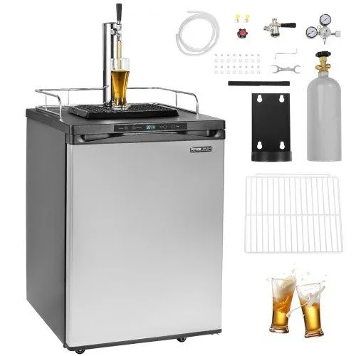 VEVOR VEVOR Beer Kegerator Single Tap 162L Silver — product photo