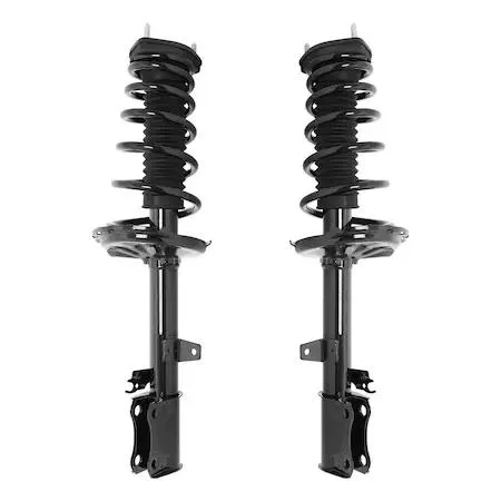 Pair of silver rear strut assemblies for Toyota Highlander