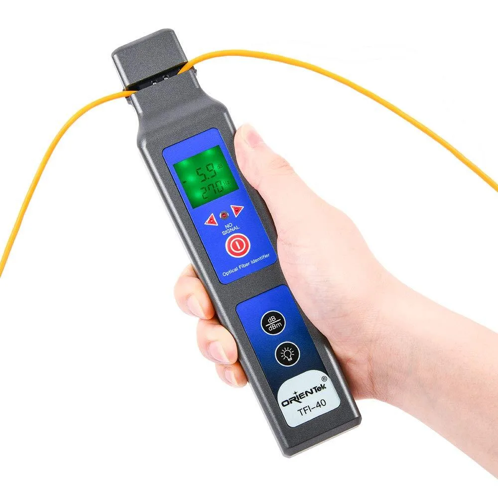 WUQ WUQ TFI-40 Optical Fiber Identifier with VFL 800nm-1700nm measurement tool — product photo