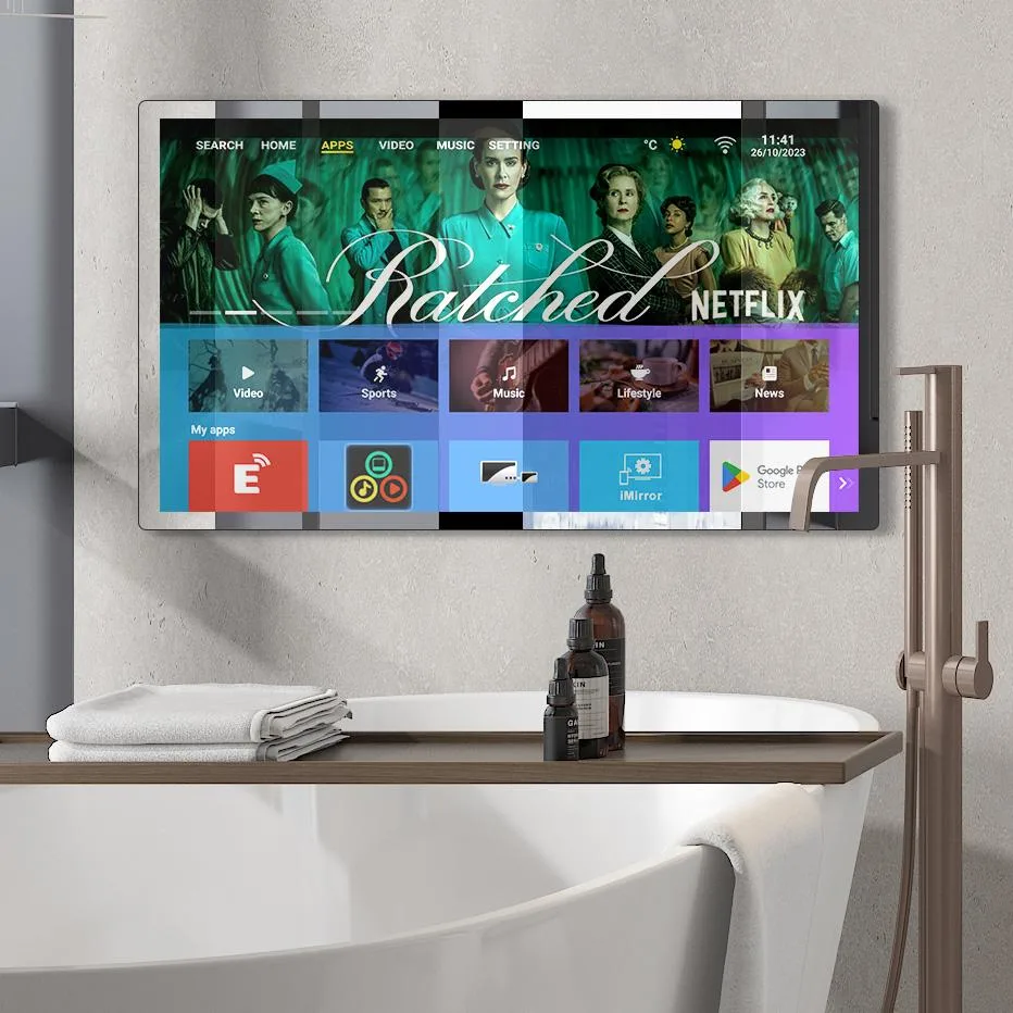 Leotachi Leotachi 32-inch 4K IP66 Waterproof Android TV Black — product photo