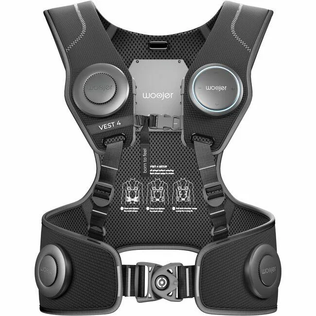 Woojer Woojer High-Fidelity Haptic Vest 4 radio — product photo